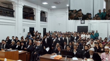 ট্রাইব্যুনালে হাসিনার মামলার রায় পড়া চলছে