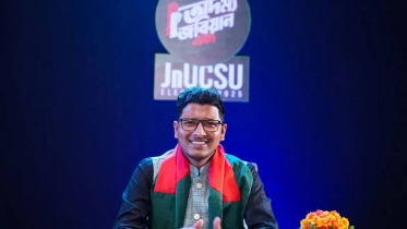 ডাকসু প্রতিনিধিদের ওপর হামলায় প্রতিবাদ জকসু ভিপি রিয়াজুলের